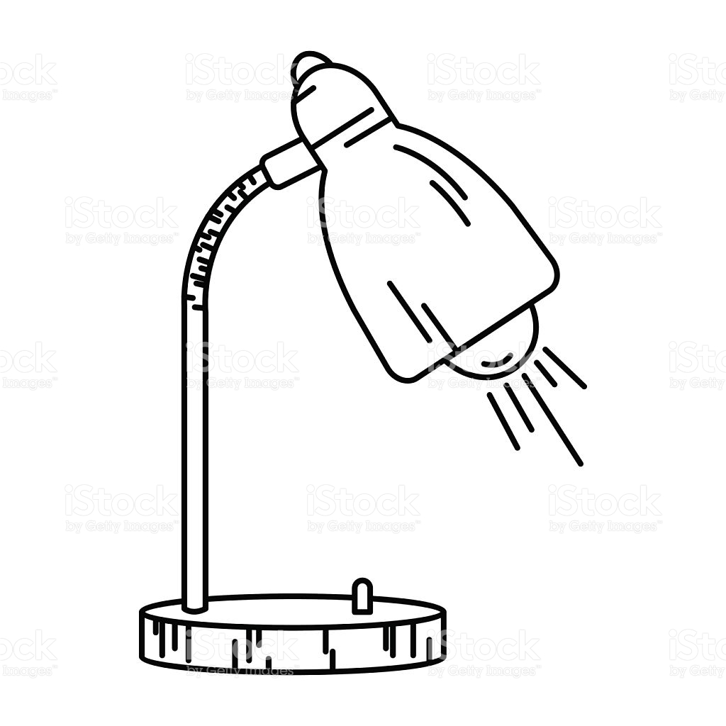 1024x1024 Lamp Drawing For Free Download