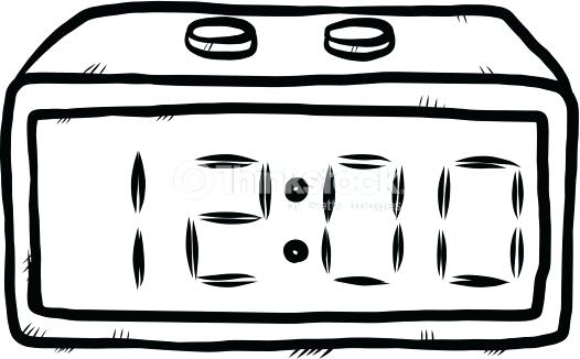 526x326 Alarm Clock Drawing Jyotish