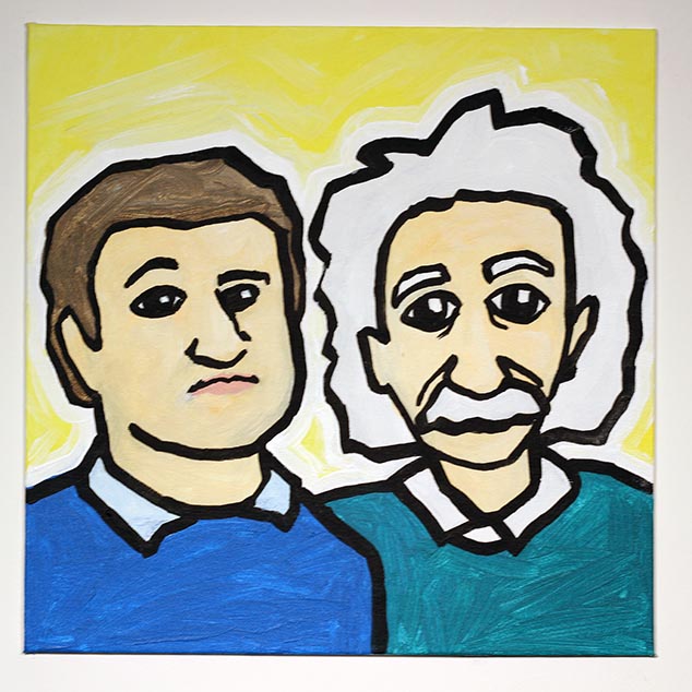 634x634 John Belushi And Albert Einstein