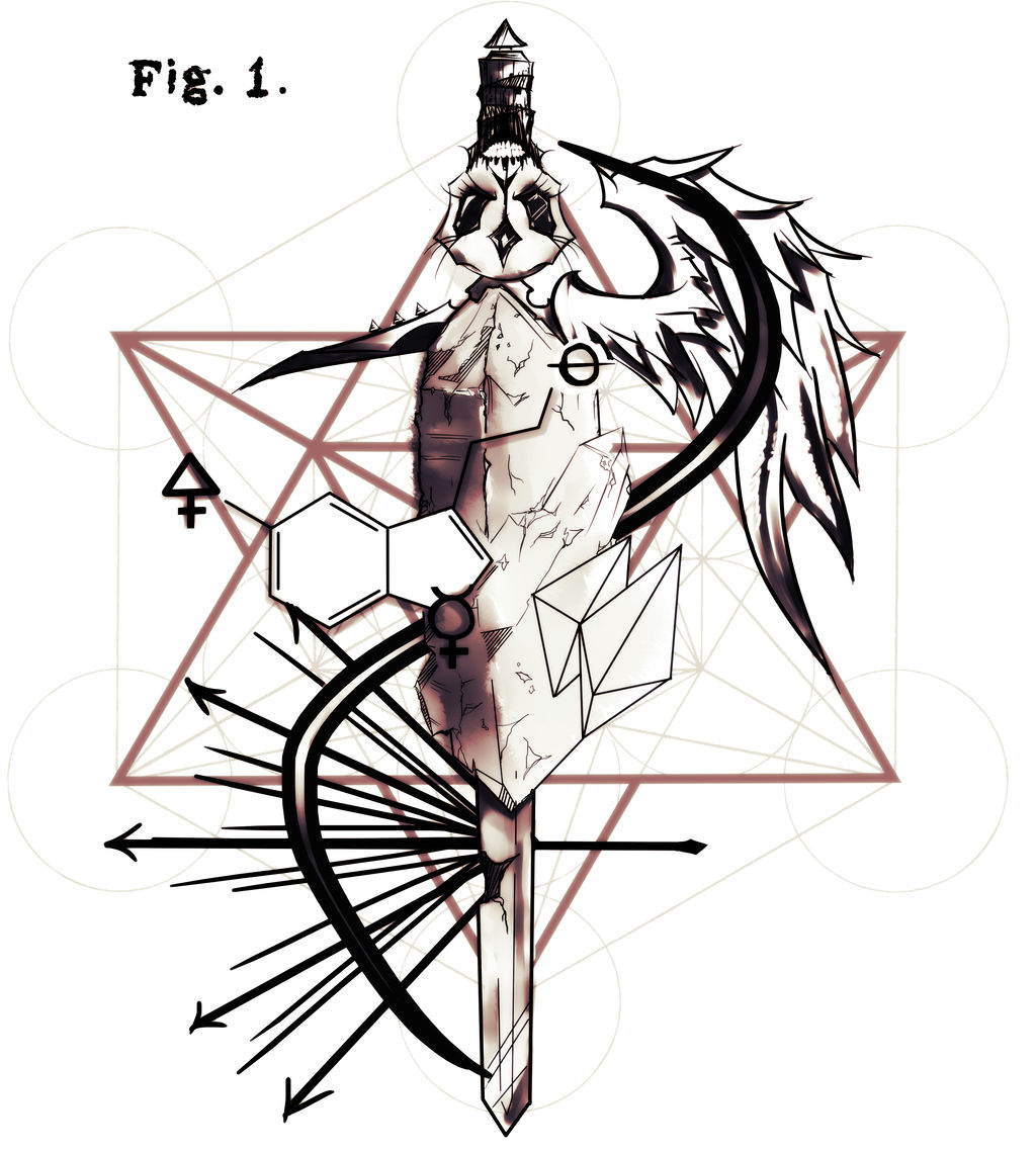 1024x1138 Sacred Alchemy Tattoo Design