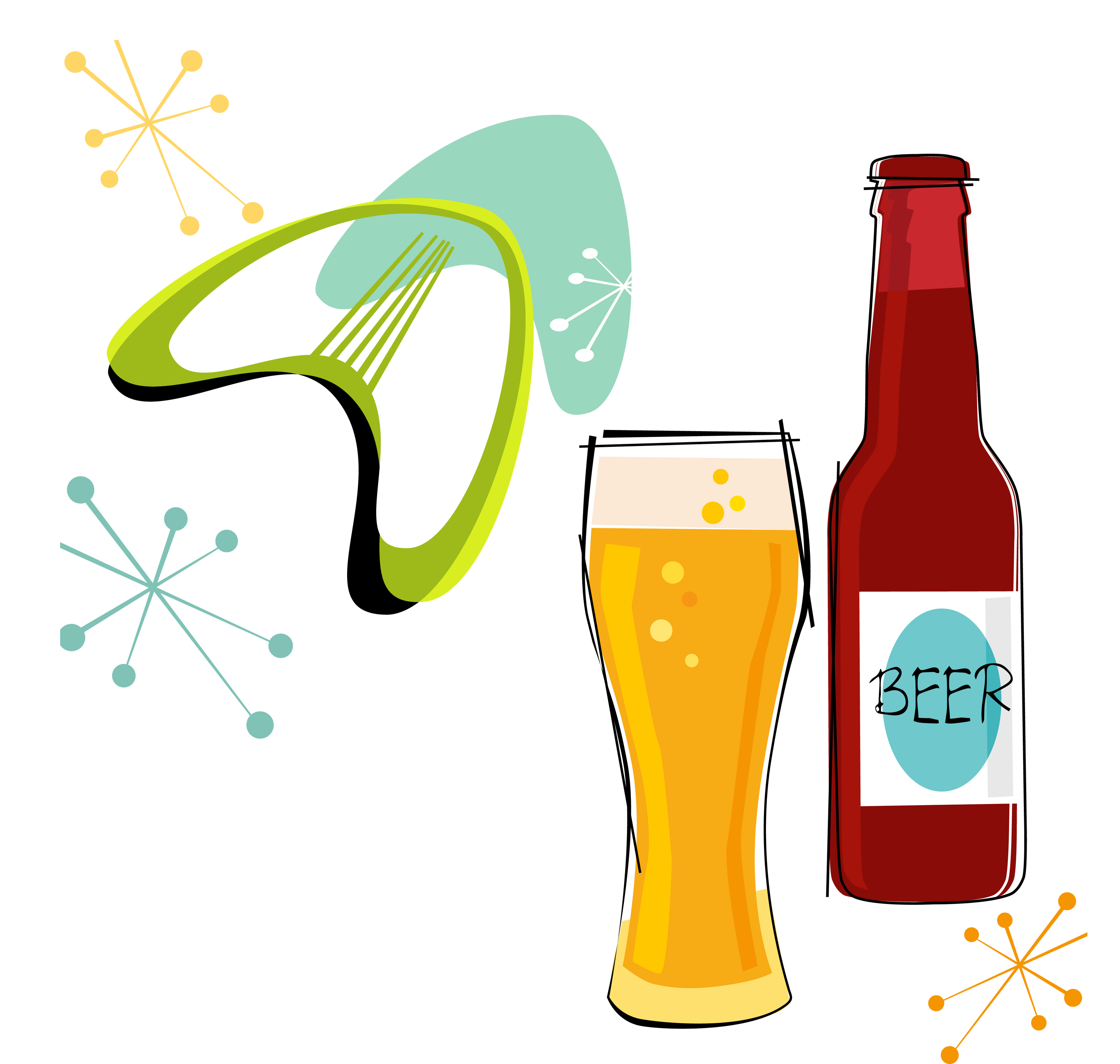 2926x2779 Beautiful Collection Of Free Alcohol Drawing Beer Can Download