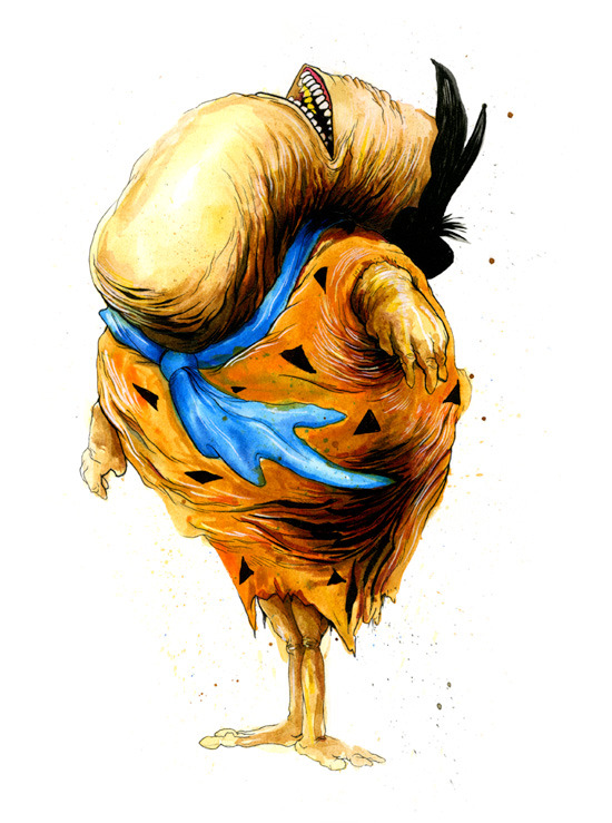 550x739 icans, artist alex pardee re imagines iconic pop culture characters