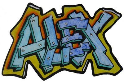 400x271 Alex In Graffiti Tag Names Urban And Street Art