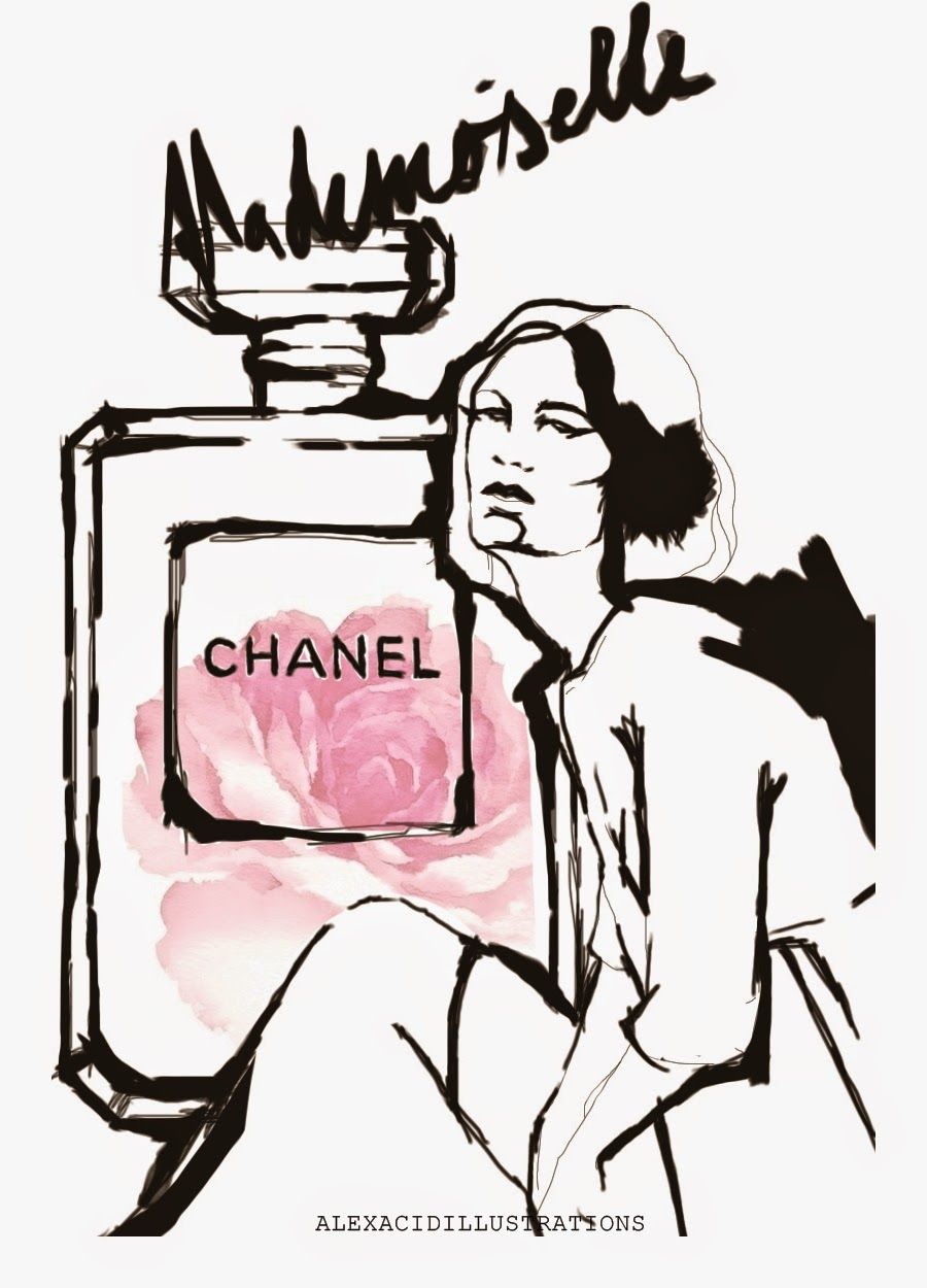 900x1250 alex acid illustrations boring sunday and coco mademoiselle