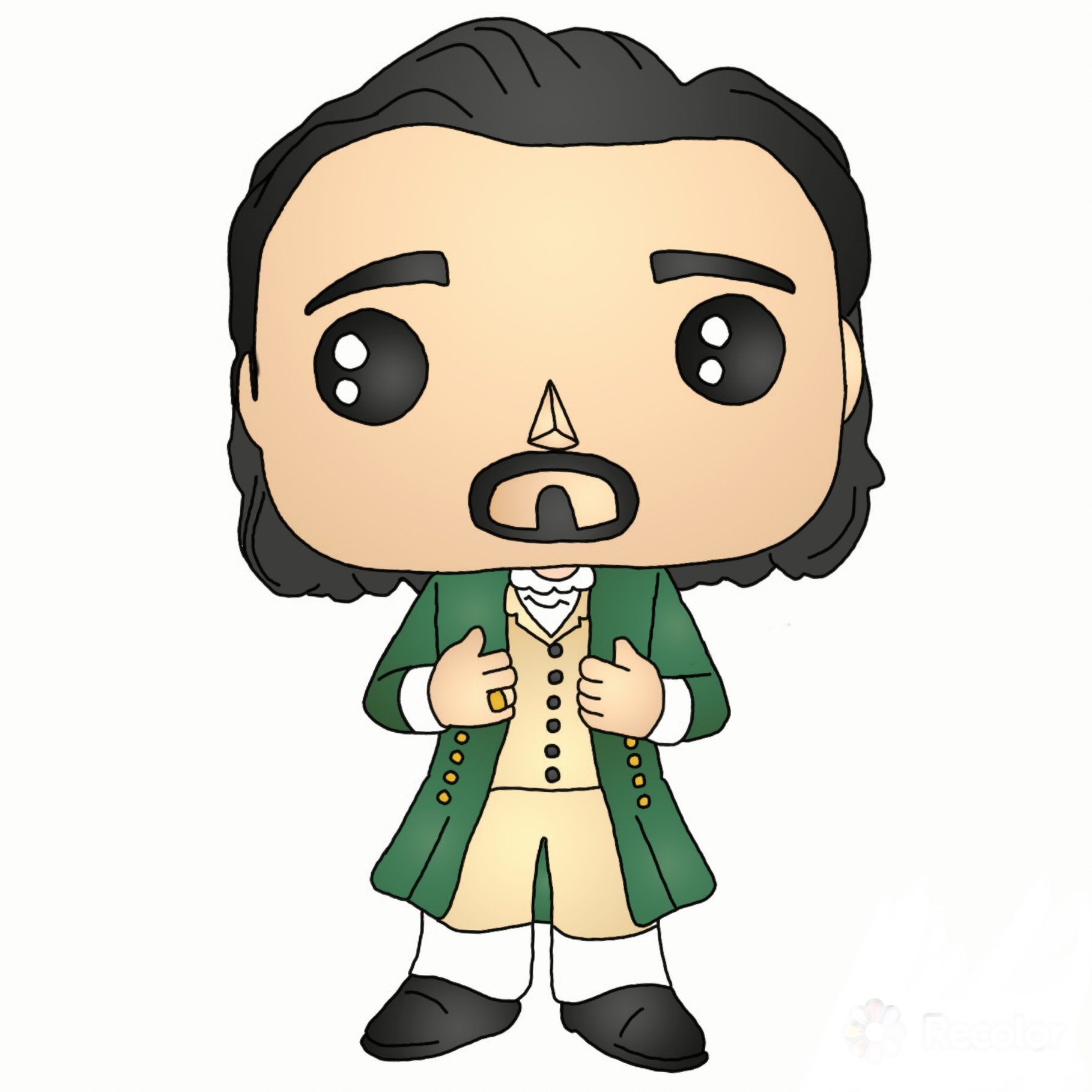 1818x1818 Alexander Hamilton Magnet Broadway Goes Pop!