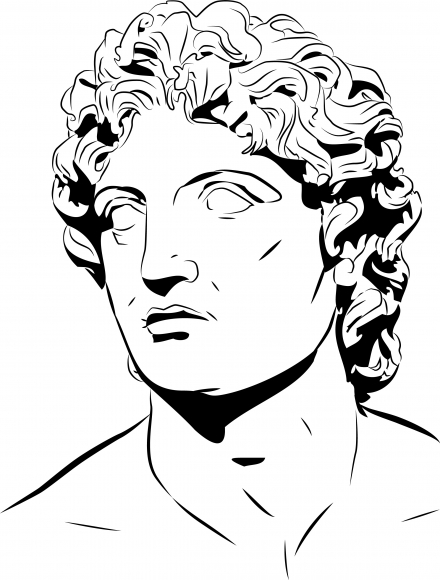 440x580 Alexander The Great Drawings