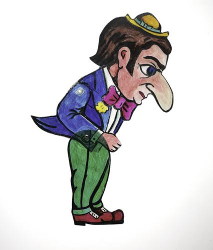 426x500 Alexander The Great And The Cursed Snake Karagiozis Puppets Greek