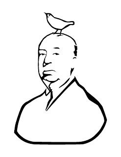 247x320 Free Silhouette Alfred Hitchcock Design Cricut