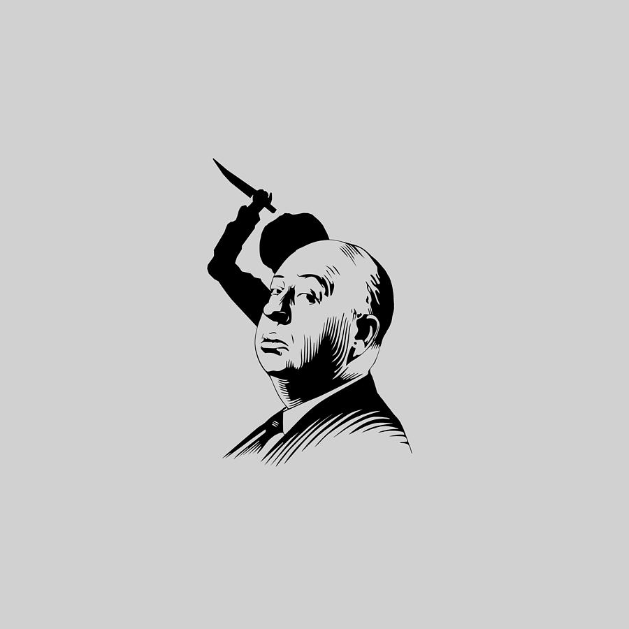 900x900 Alfred Hitchcock's Psyco Digital Art