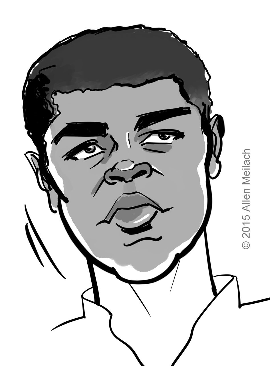 946x1280 Allen's Sketch Blog Archive Mohammed Ali