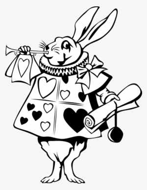 300x388 Alice In Wonderland Rabbit Png Images Png Cliparts Free Download