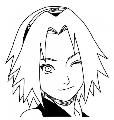 400x423 Sakura Drawing