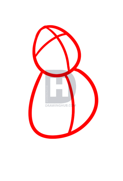 491x720 How To Draw Rabbit From Alice In Wonderland, Step