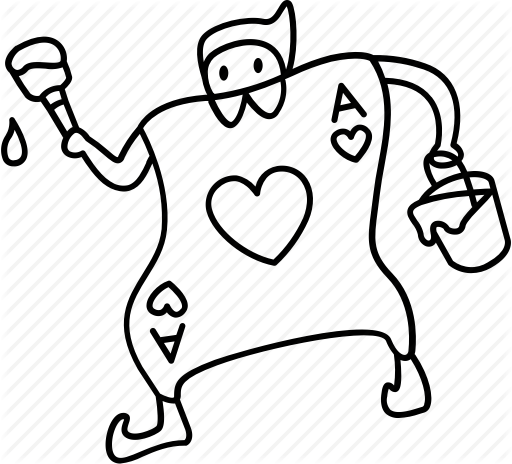 512x464 Alice, Card, Commercial, Decorator, Painter, Painting, Wonderland Icon