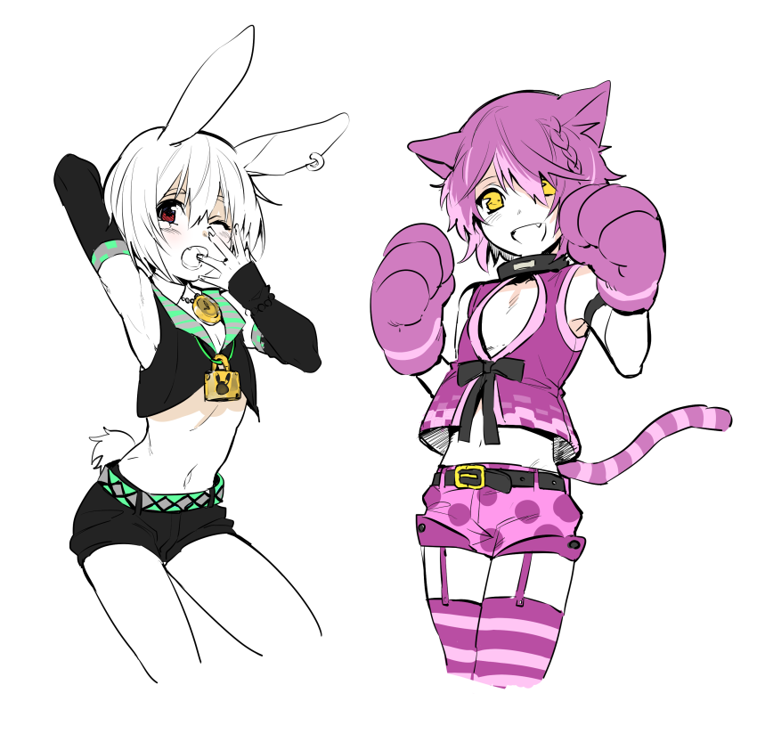 850x824 Cheshire Cat And White Rabbit