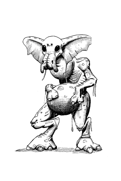 480x716 Lj Swanepoel Art Four Aliens Project