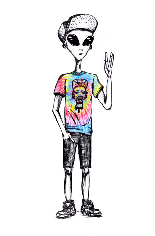 495x750 Drawing Art Trippy Tattoo My Stuff Doodle Alien Tie Dye Outta This