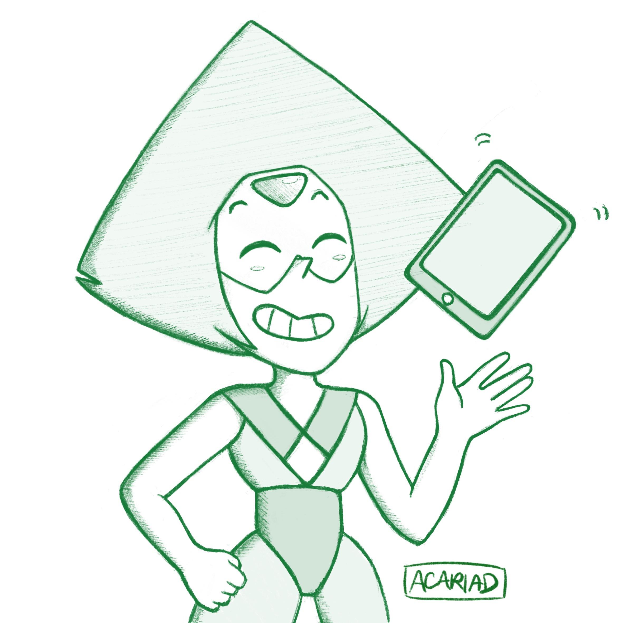 2362x2362 Drawing All The Gems It's Peridot! Stevenuniverse