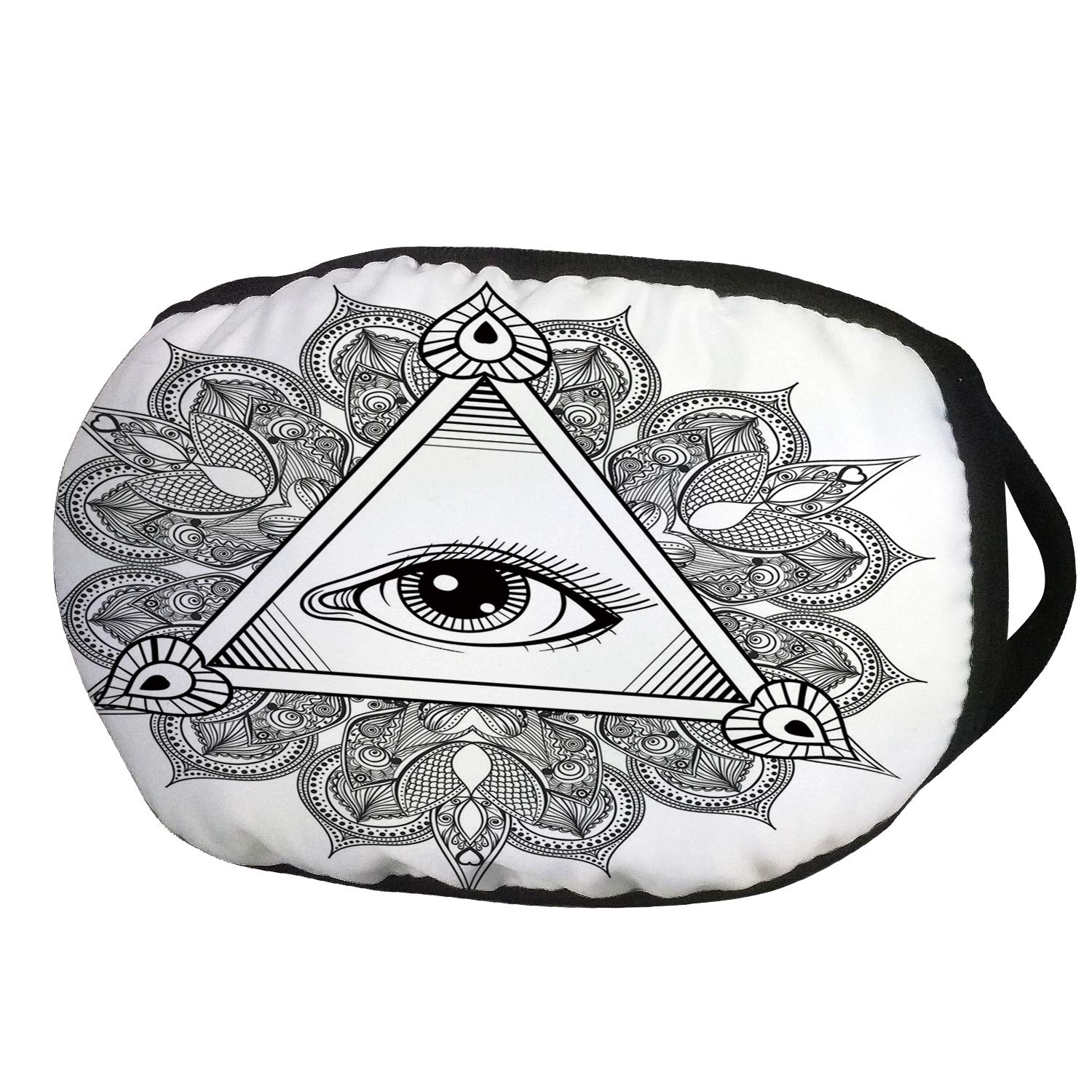 1500x1500 Fashion Cotton Antidust Face Mouth Mask, Eye, Vintage All Seeing