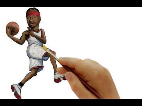 480x360 Allen Iverson Bobble Head Drawing