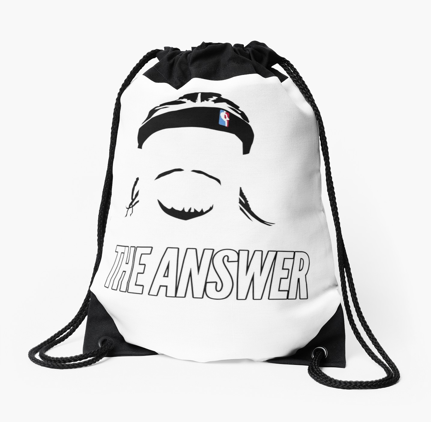 1435x1404 Allen Iverson Drawstring Bags