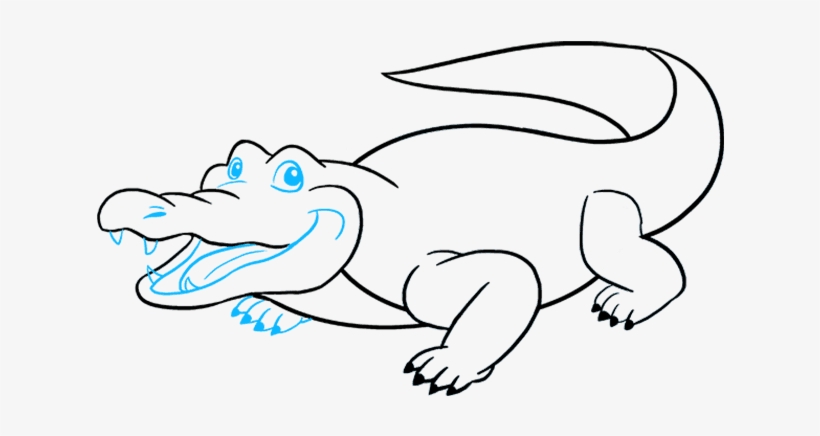 820x436 How To Draw Alligator