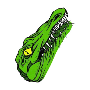 310x310 Alligator Head Drawing More Animals Decals, Decal Sticker