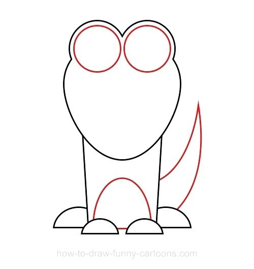 500x529 Draw A Alligator How To Draw A Crocodile Easy Easy To Draw Baby