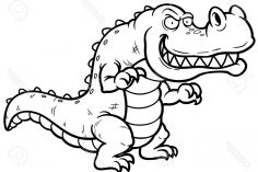 236x157 Alligator Drawing Head Step