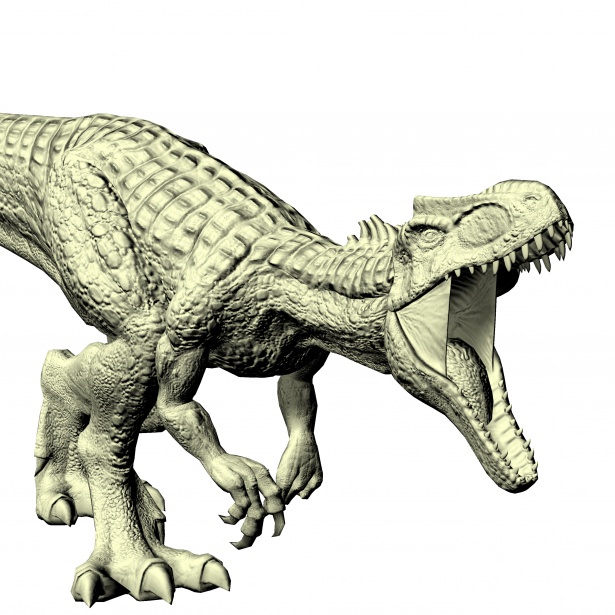 615x615 attacking allosaurus free stock photo