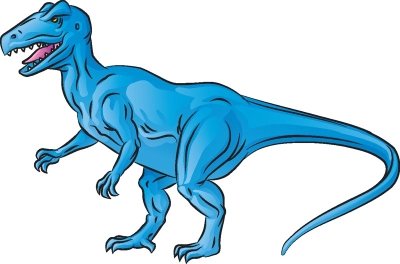 400x264 how to draw allosaurus in steps howstuffworks