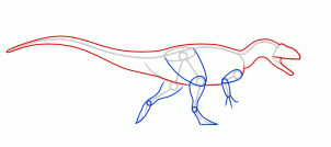 302x134 how to draw how to draw an allosaurus