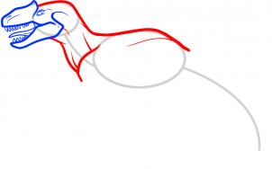 302x188 how to draw how to draw an allosaurus