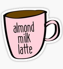 210x230 Almond Milk Drawing Stickers Redbubble