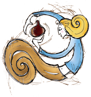 300x318 Collection Of Free Butter Drawing Chocolate Download On Ui Ex