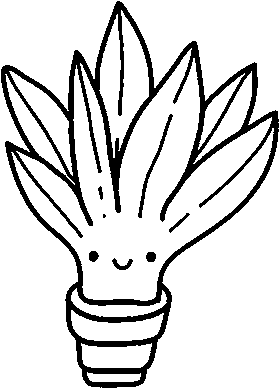 279x388 download mini aloe vera coloring page