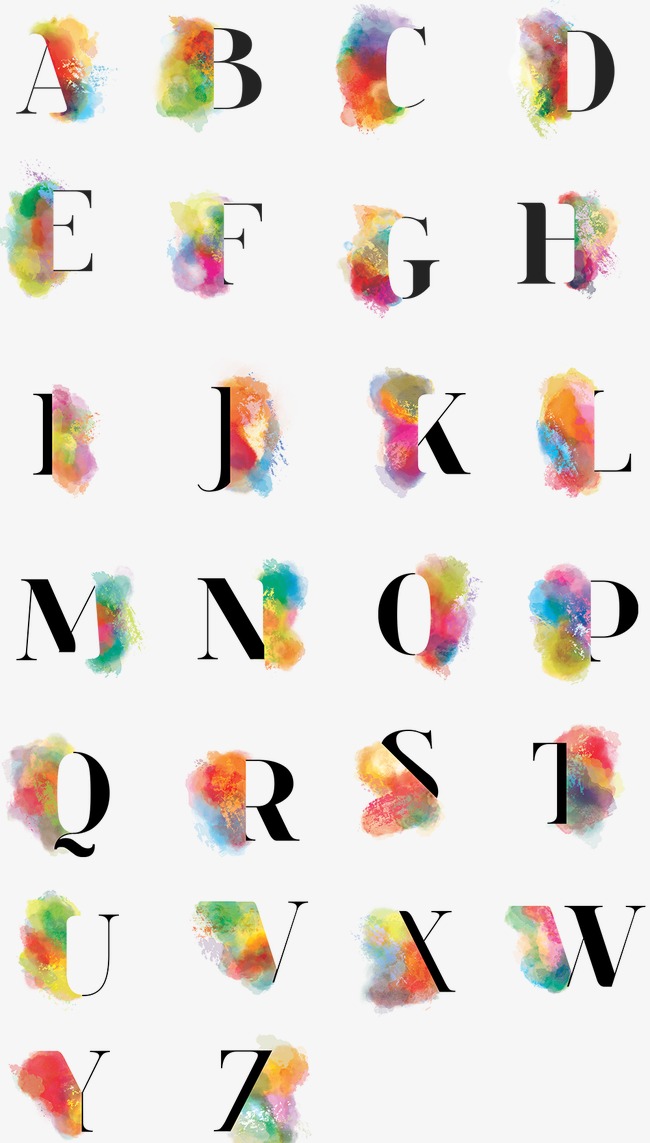 650x1143 english alphabet colored smoke, letter, colored smoke, drawing ink