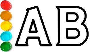 320x180 Skachat Learn Alphabet Coloring Pages And Drawing How To Abc Draw