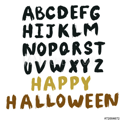 500x500 Set Of Drawing Letters Of The Alphabet