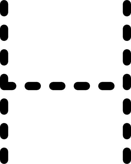 456x570 Alphabet Tracing Letter H Clip Art Free Vector In Open Office