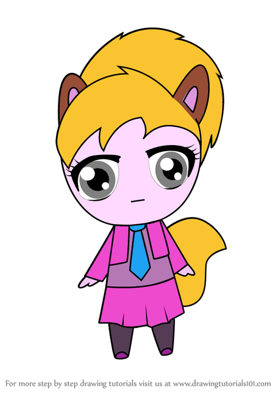 566x800 Learn How To Draw Chibi Brittany From Alvin And The Chipmunks