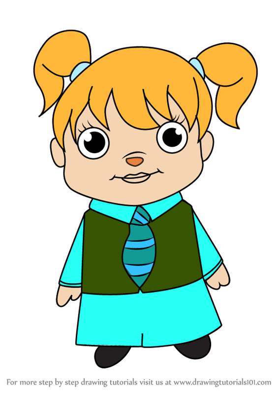 567x800 Learn How To Draw Kawaii Eleanor From Alvin And The Chipmunks