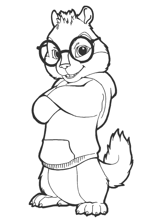 519x740 Sonhando Com Cores Alvin E Os Esquilos Colorfy