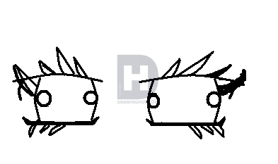 393x233 How To Draw Anime Eyes, Step