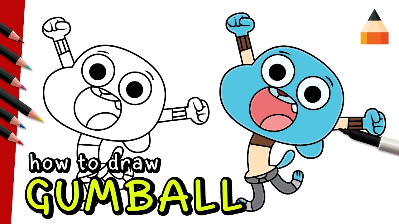 1280x720 How To Draw Gumball