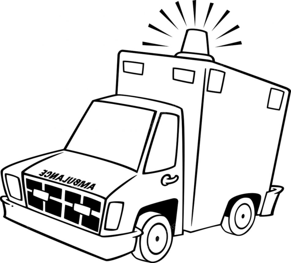 951x862 ambulance clip art black and white eazy wallpapers