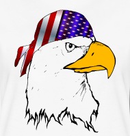 190x199 Official Vida Loca American Bald Eagle Flag Bandana
