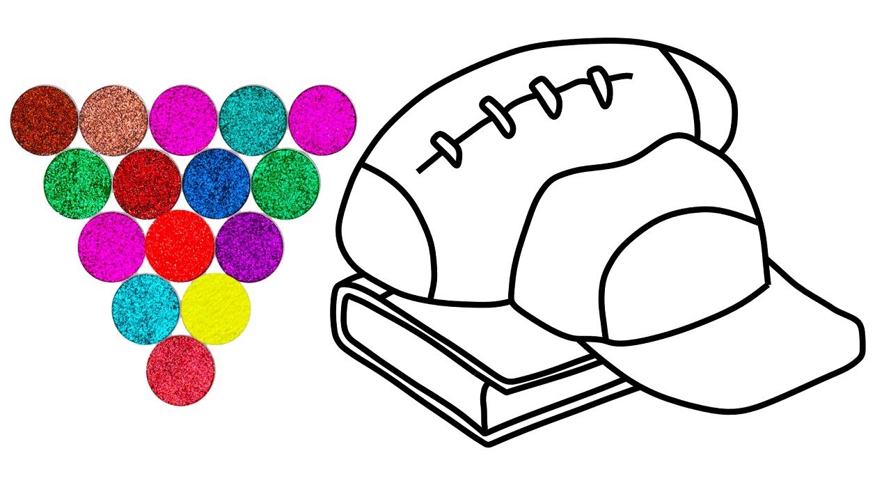 1280x720 How To Draw American Football,drawing And Coloring For Kids