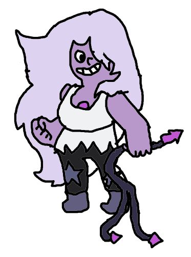 373x502 very bad amethyst drawing stevenuniverse