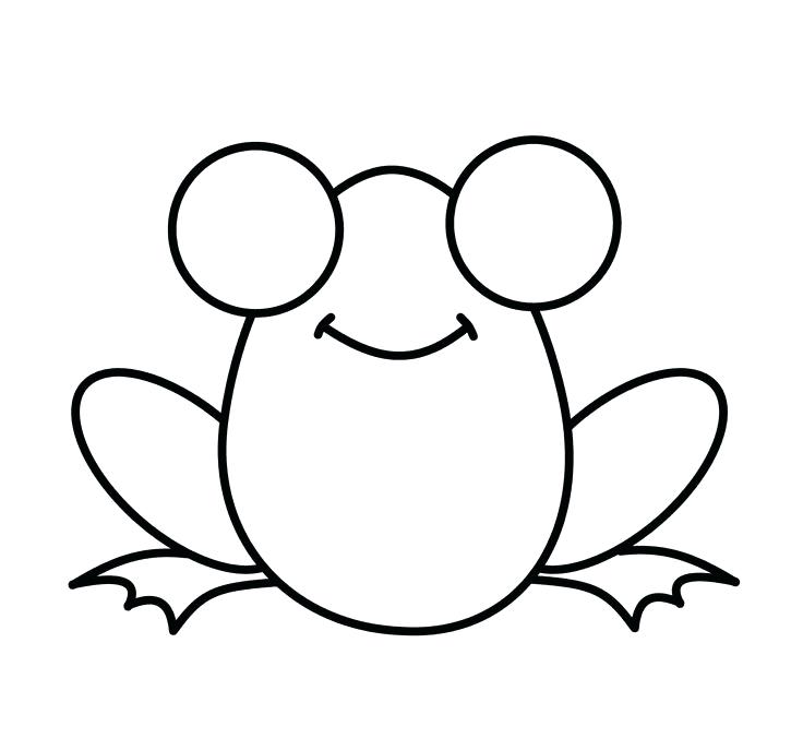 736x687 Collection Of Free Amphibia Clipart Frog Drawing Download On Ui Ex